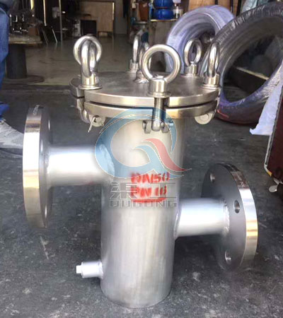 高低篮式过滤器实物图